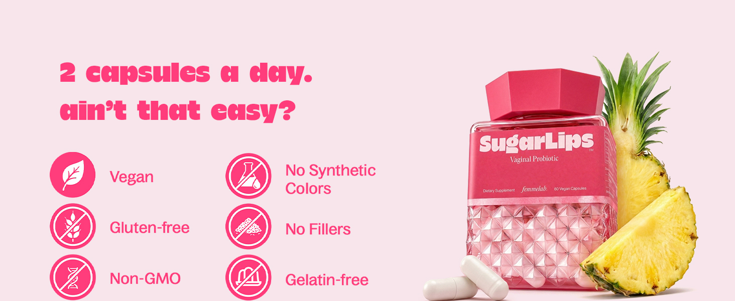 2 capsules a day — vegan, gluten-free, non-GMO